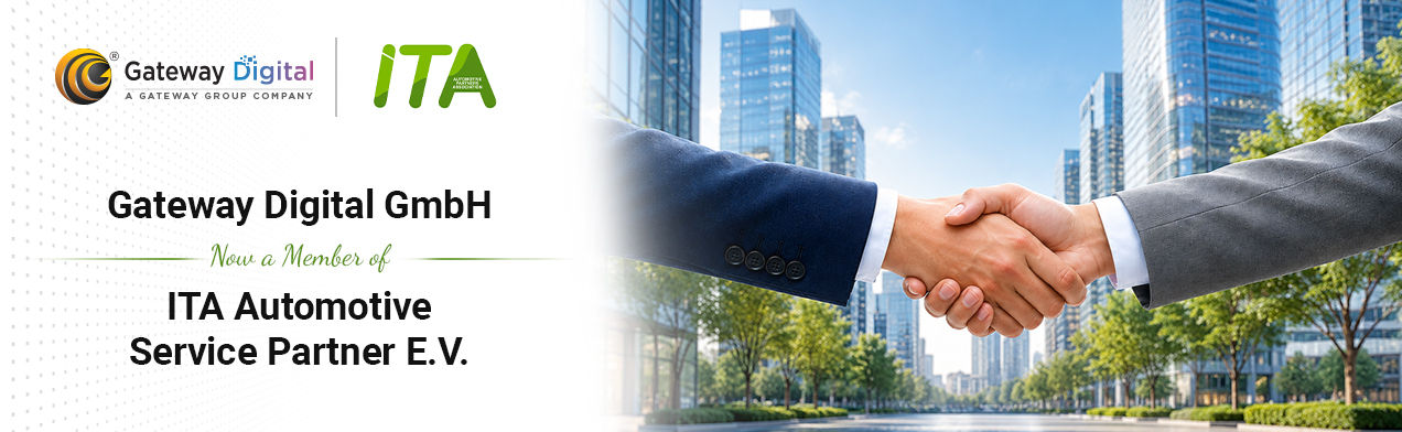 Gateway Digital GmbH Becomes a Member of the ITA Automotive Service Partner e.V.
